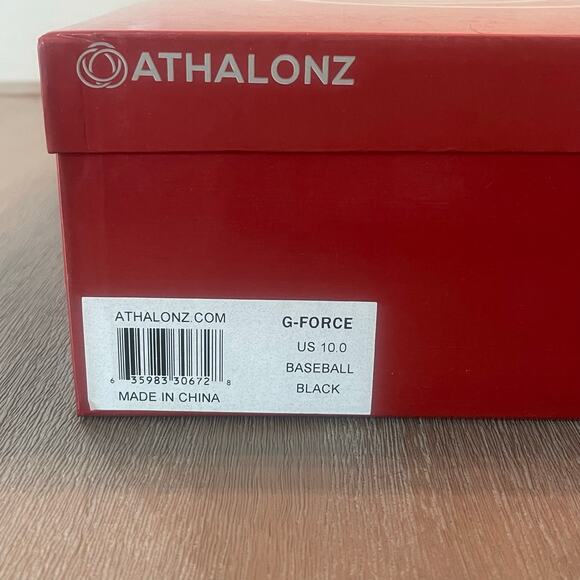 Athalonz Mens G-Force Athletic Baseball Softball Cleats Size US 10 Performance - Picture 3 of 11